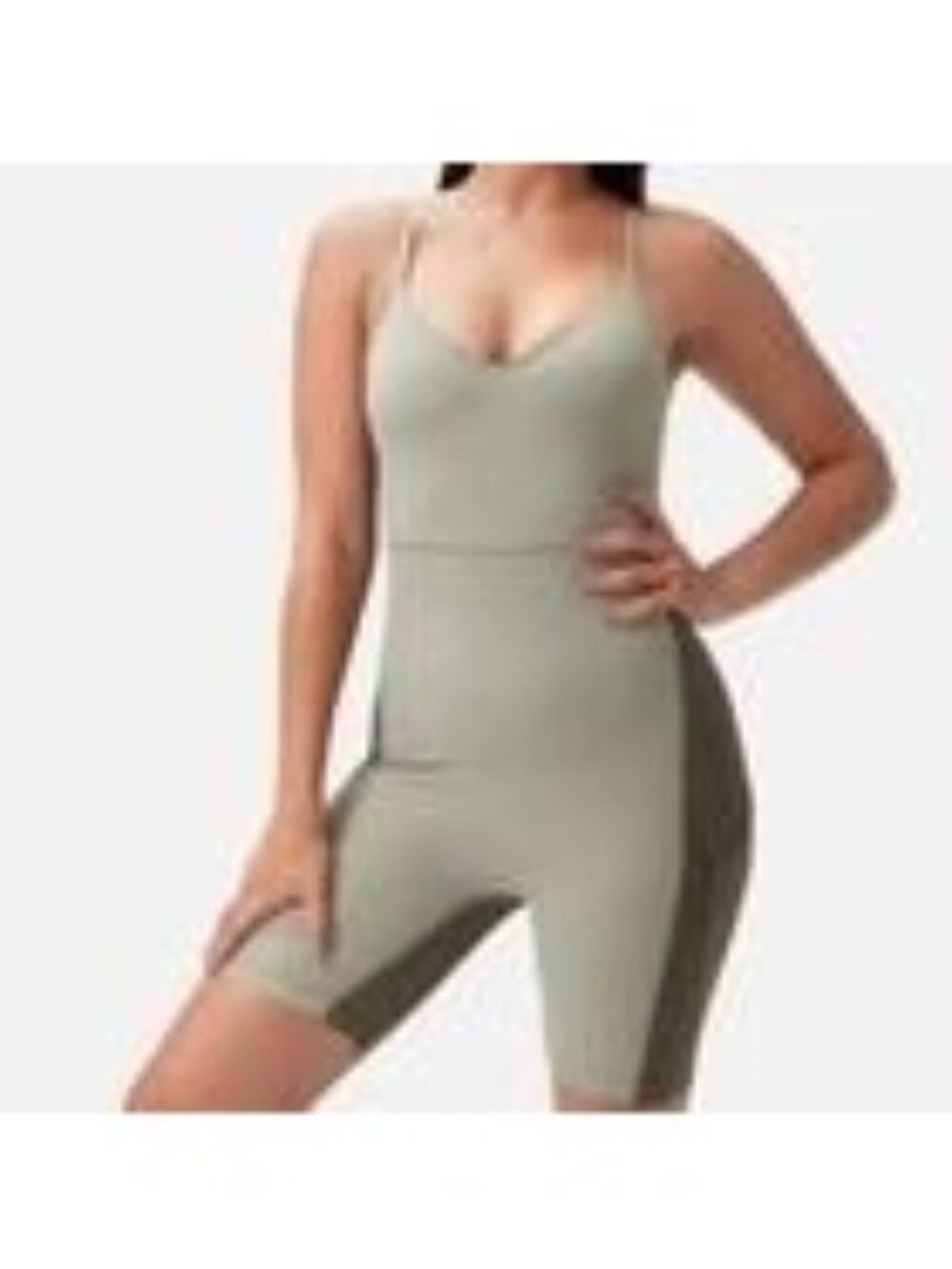 Outdoor Voices Zoom 8” Bodysuit Size Medium